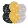 Ballons Happy Birthday Mix, 6 pièces