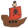Emporte-pièce Bateau pirate