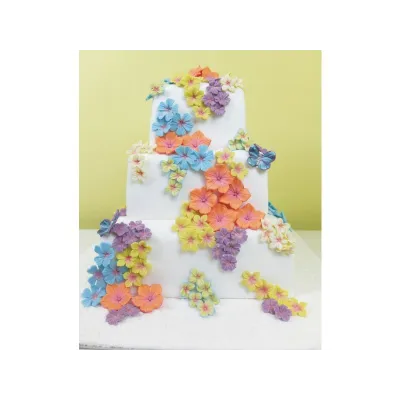 Petunia flowers multi-embossing set