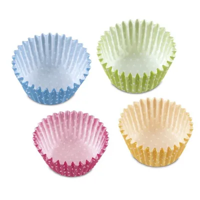 100 retro paper chocolate capsules for elegant packaging