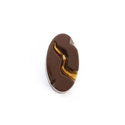 Stampo per praline Ovale con spaccatura 18 praline