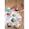 30 capsule in alluminio rotonde per praline per confezioni raffinate