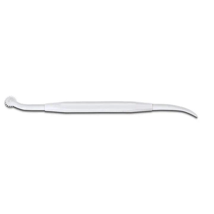 Embossing wheel and marking pen
