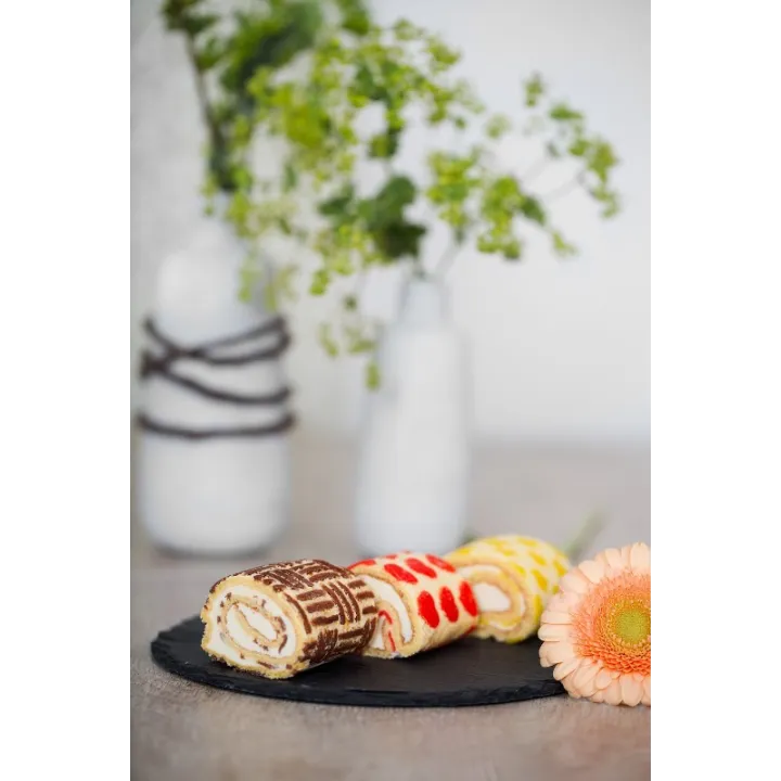 Roulade mat hearts, small 30x20cm