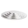 Plateau à gâteaux Rond extra fort Argent Ø 30 cm pour un transport sûr
