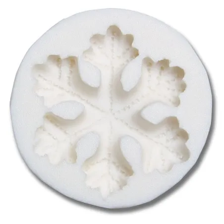 Gaufrage silicone flocon de neige