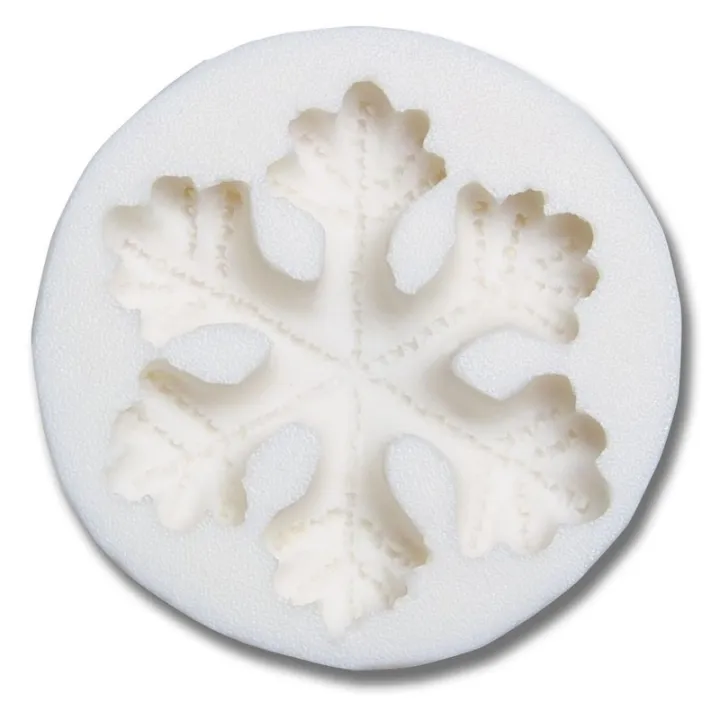 Gaufrage silicone flocon de neige