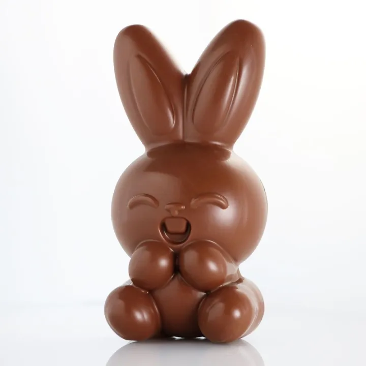Chocolate mold 3D bunny Minou, 2 pieces