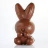 Chocolate mold 3D bunny Minou, 2 pieces