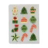 Christmas chocolate decoration, 12 pieces