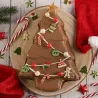 Christmas chocolate decoration, 12 pieces