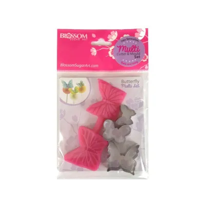 Papillon set multi-gaufrage