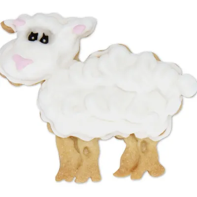 Tagliabiscotti con espulsore di pecore per grandi decorazioni di Guetzli