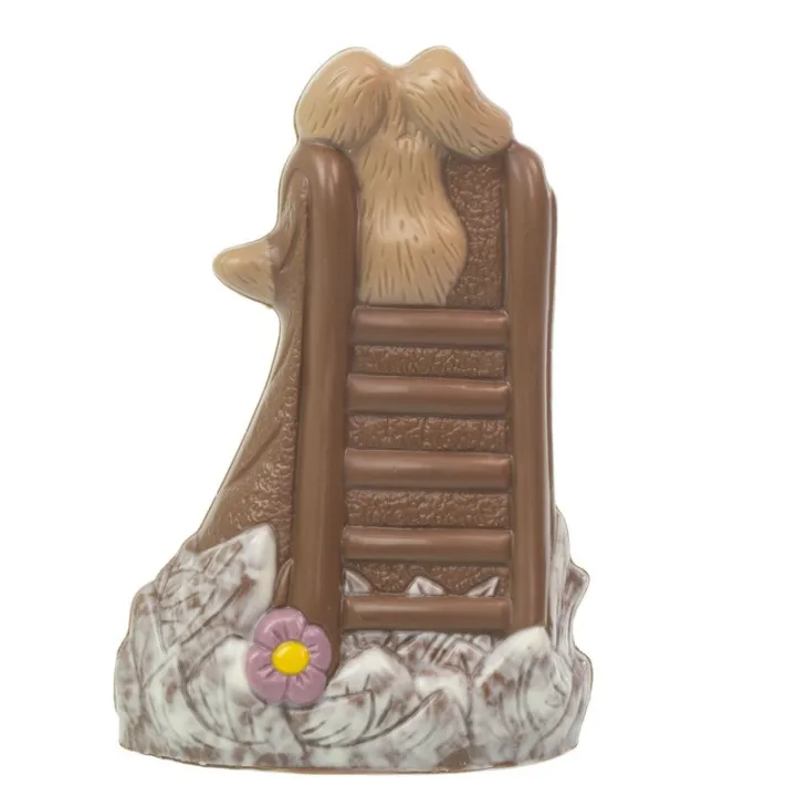 Schokoladenform Hase auf Rutsche für süsse Schokoladenfiguren