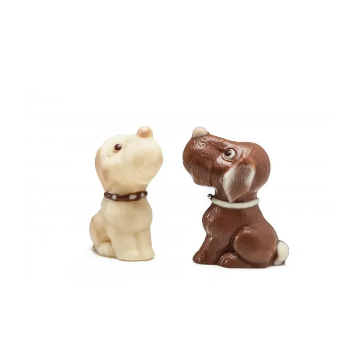 Chocolate mold dog for your own chocolate figures