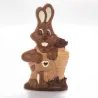 Schokoladenform Hase mit Rübe für süsse Schokoladenfiguren