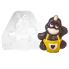 Chocolate duck mold for sweet chocolate figures