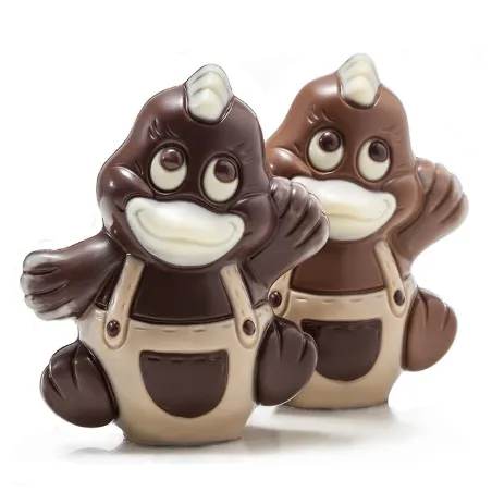 Chocolate duck mold for sweet chocolate figures