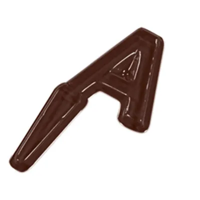 Schokoladenform Buchstaben A bis M