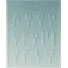 Schokoladenform Buchstaben A bis M