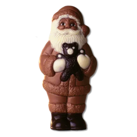 Stampo per cioccolato Samichlaus con orsacchiotto per dolci figure di cioccolato