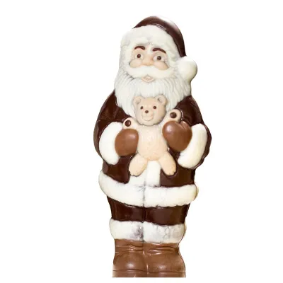 Stampo per cioccolato Samichlaus con orsacchiotto per dolci figure di cioccolato