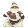Schokoladenform Weihnachtsmann auf Snowboard für süsse Schokoladenfiguren