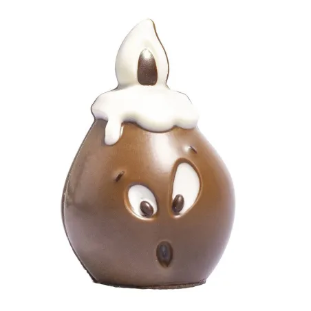 Moule à chocolat Bougie pour de douces figurines en chocolat