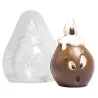 Candela a stampo per dolci figure di cioccolato