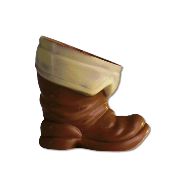 Chocolate mold boots for sweet chocolate figures