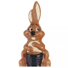 Moule à chocolat Lapin de Pâques Bunny pour des figurines en chocolat sucrées
