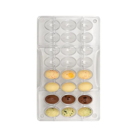 Schokoladenform mini Eier, 24-teilig