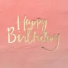 Tovaglioli di buon compleanno , 20 pezzi