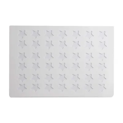Silicone stencil star 42 pieces, Ø 3.4 cm