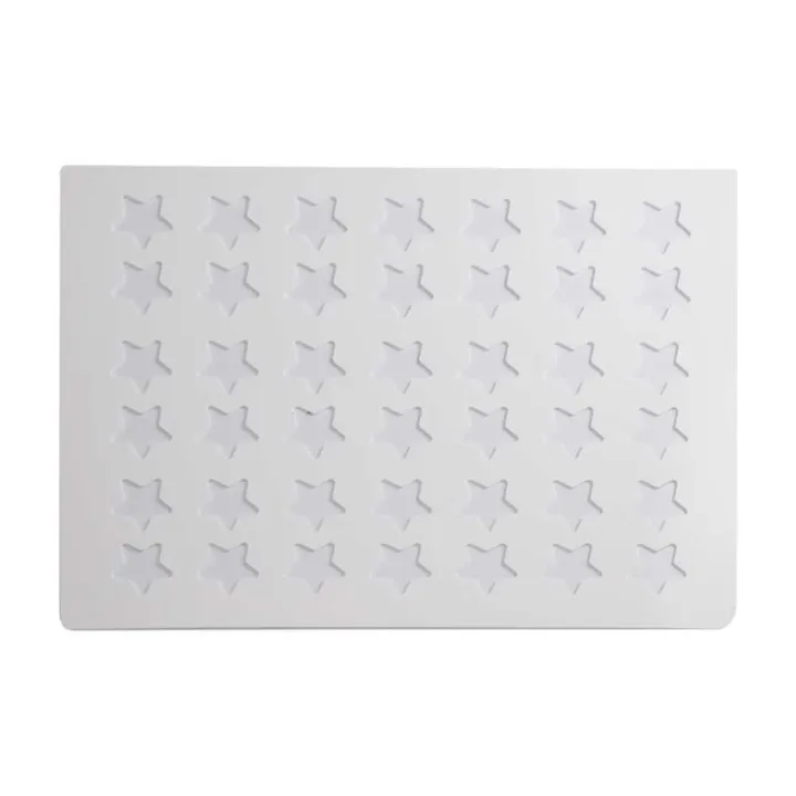 Stencil in silicone a stella 42 pezzi, Ø 3,4 cm