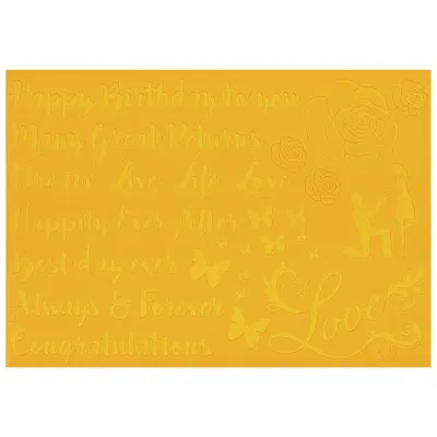 Silikonbordürenmatte Calligraphy Celebration für edle Aufschriften