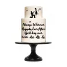 Silicone border mat Calligraphy Celebration for elegant inscriptions