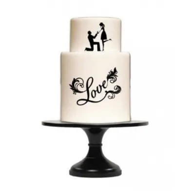 Tappetino in silicone per bordure Calligraphy Celebration per scritte eleganti