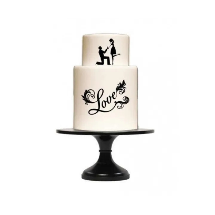 Silicone border mat Calligraphy Celebration for elegant inscriptions