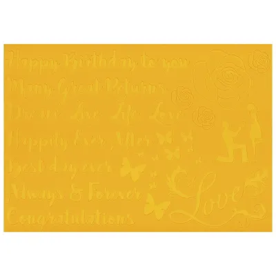Tappetino in silicone per bordure Calligraphy Celebration per scritte eleganti