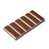 Tavolette di cioccolato con strisce 5 pezzi
