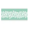 Silicone border mat leaf tendril for elegant decorations