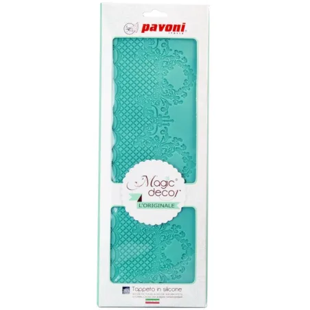 Noble silicone border mat for elegant decorations
