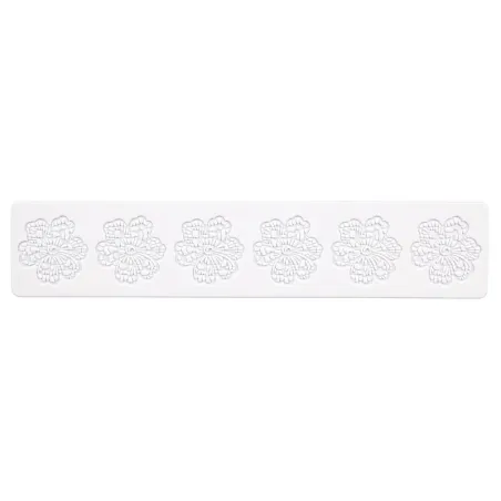 Tapis de décoration en silicone Fleur pour des décorations raffinées