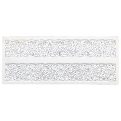 Silicone border mat Art Nouveau for elegant decorations