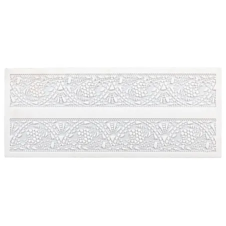 Silicone border mat Art Nouveau for elegant decorations