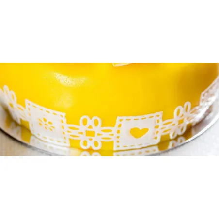 Tappetino in silicone per bordure Memoryband per decorazioni eleganti