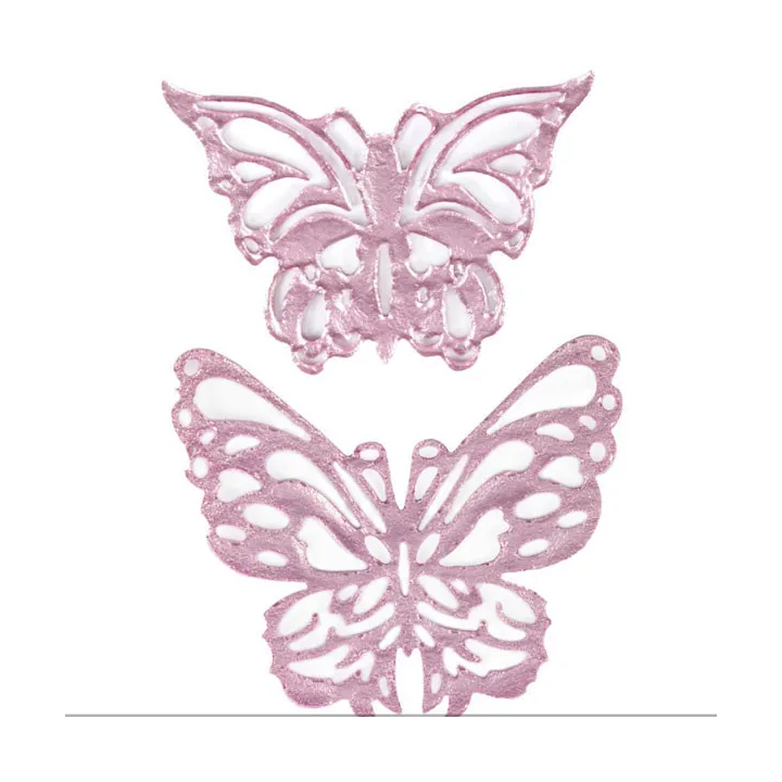 Tapis de décoration en silicone Papillon pour des décorations raffinées