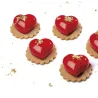 Silicone mold hearts mini 30 pieces for real patisserie dreams