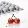 Mit der Silikonform Kirschen echte Patisserieträume herstellen